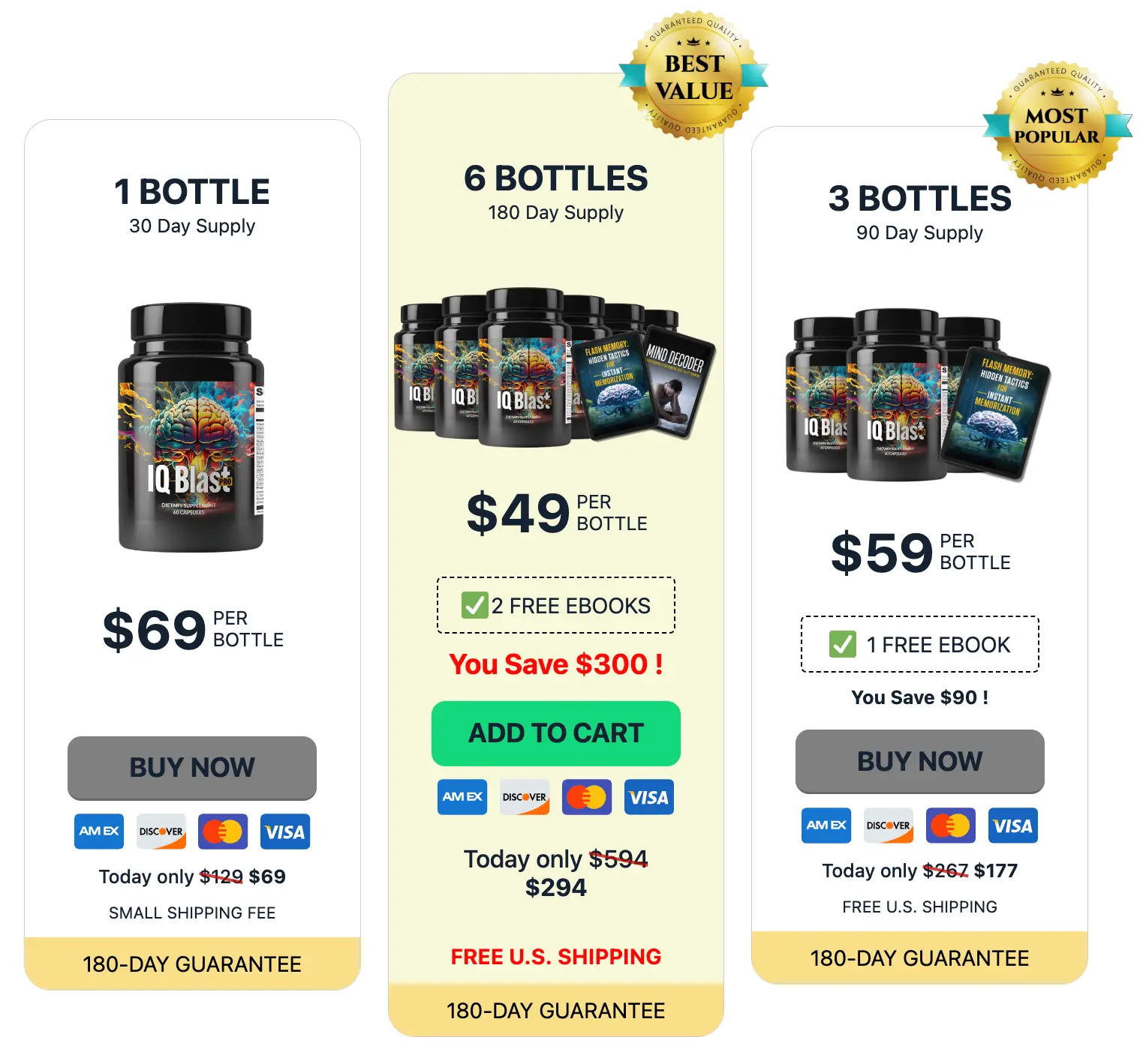 New price tag IQ Blast Pro 2025